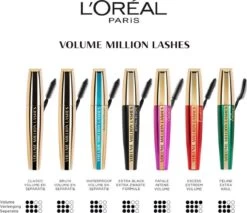 L’Oréal Paris Volume Million Lashes - 01 Extra Zwart - Volume Mascara - 10.7 Ml 20 L’Oréal Paris Volume Million Lashes - 01 Extra Zwart - Volume Mascara - 10.7 Ml -Mooi Leven 1200x1033 3