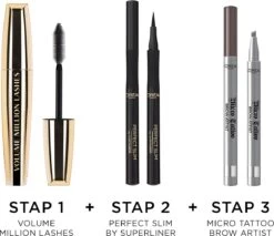 L’Oréal Paris - Volume Million Lashes - Zwart - Volume Mascara - 10.7 Ml -Mooi Leven 1200x1036