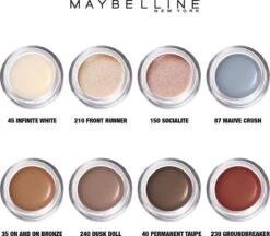 Maybelline Eye Studio Color Tattoo Oogschaduw - 40 Permanent Taupe/bruin 26 Maybelline Eye Studio Color Tattoo Oogschaduw - 40 Permanent Taupe/bruin -Mooi Leven 1200x1049 3