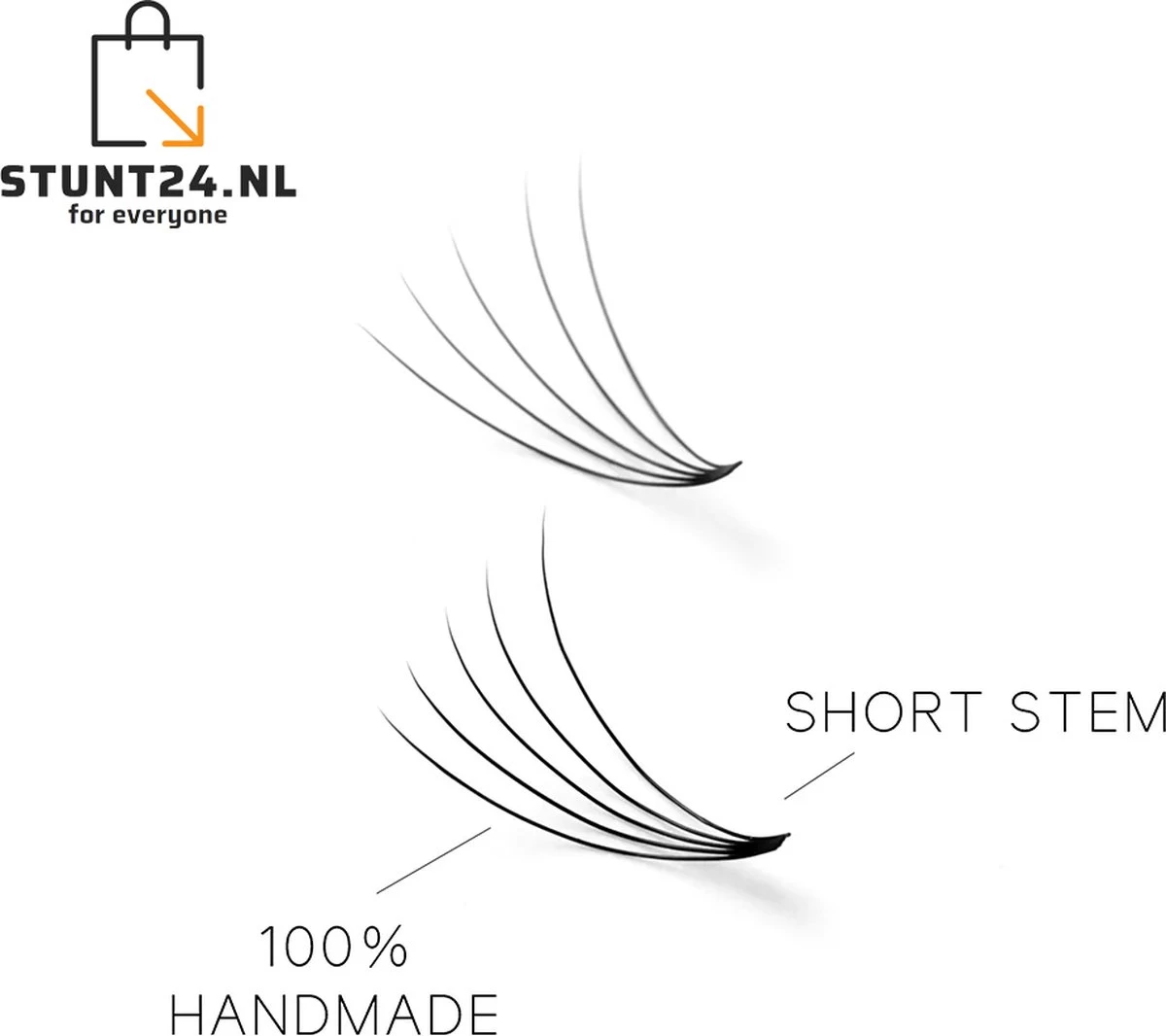 5D Wimperextensions - 5D Premade Fans - 9mm 0.10 D-krul - Natuurlijke Wimperextensions 4 5D Wimperextensions - 5D Premade Fans - 9mm 0.10 D-krul - Natuurlijke Wimperextensions - Afbeelding 2
