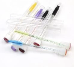 Wimperborstel In Buis - 8 Stuks - 2 In 1 Wimper-mascara Borstel In Herbruikbare Transparante Buis - Houder Voor Wimper Of Mascara Borstel - Lash Brush In Tube -Mooi Leven 1200x1080 2