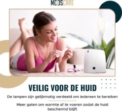 MOOSCARE 36 Watt LED Lamp Voor Gellak Nagels – Nageldroger – Gellak Lamp - UV Lamp Gelnagels - Nail Art Nagellamp - Gel Nagellak Nageldroger -Mooi Leven 1200x1090 7