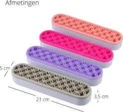 Make Up Organizer - Roze - Make Up Holder - Kwasten Organizer - Make Up Houder - Nagellak/Lipstick Organizer - Lippenstift Houder - Siliconen -Mooi Leven 1200x1094 3