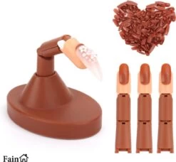 Oefenhand Voor Nagels – Nail Trainer Vinger – All-in-1 Set – Incl. 80 Kunstnagels – Nail Art – Nagel Set – Nail Trainer Hand -Mooi Leven 1200x1106 4
