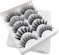 5 Paar Nepwimpers - Sparkolia - Keuze Uit Verschillende Modellen - Hoge Kwaliteit