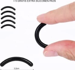 INTER-ESQUE® Wimperkruller Met Kam - Eyelash Curler + 5x Gratis Extra Siliconen Pad - Zwart/Zilver 14 INTER-ESQUE® Wimperkruller Met Kam - Eyelash Curler + 5x Gratis Extra Siliconen Pad - Zwart/Zilver -Mooi Leven 1200x1117 6