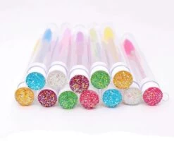 Wimperborstel In Buis - 8 Stuks - 2 In 1 Wimper-mascara Borstel In Herbruikbare Transparante Buis - Houder Voor Wimper Of Mascara Borstel - Lash Brush In Tube -Mooi Leven 1200x1124 3