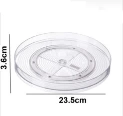 Make Up Organizer - 360° Draaibare Plateau - Make Up - Organizer - Orderner -Mooi Leven 1200x1132 6