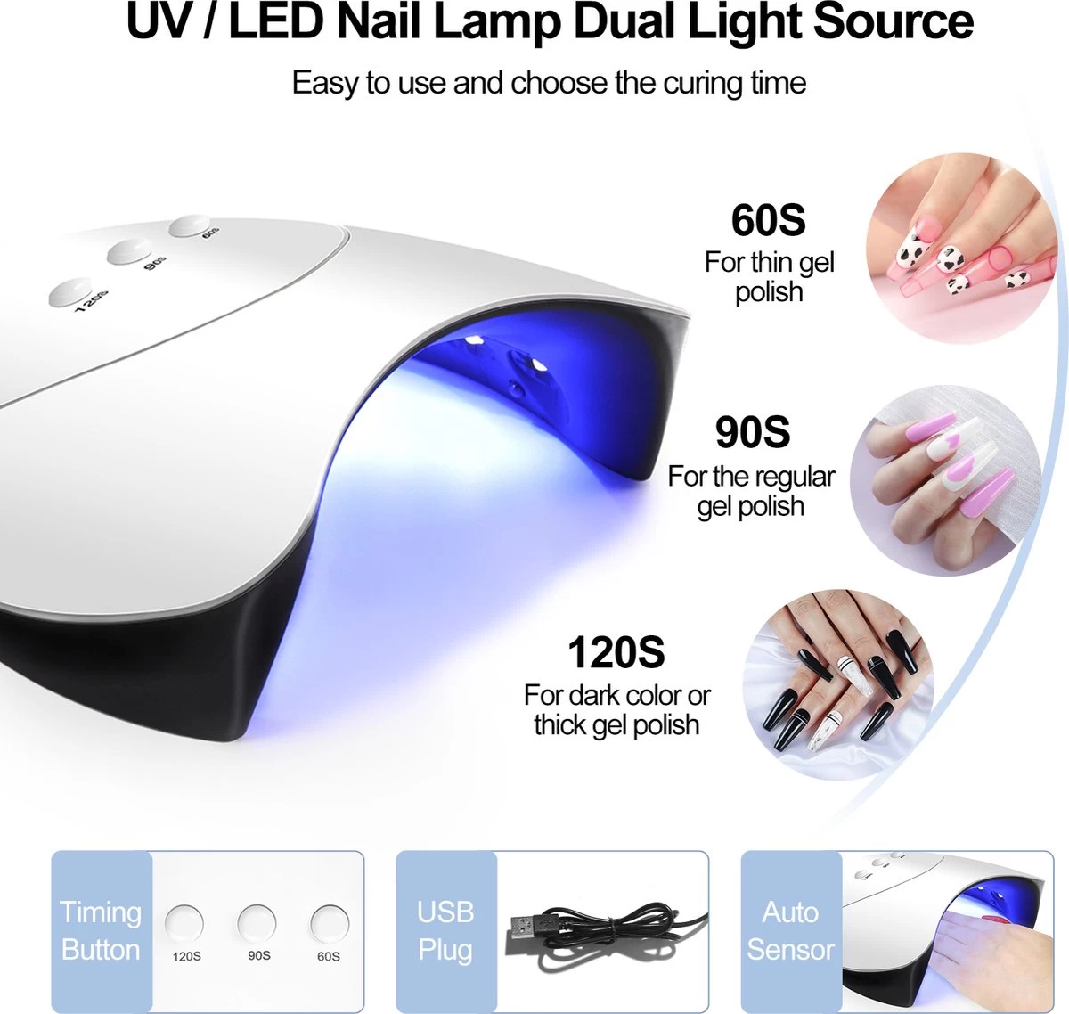 Royala Gellak D5pl Starterspakket + Inclusief UV Lamp + Met 13 Verschillende Gellak Kleuren - Ballerina Tips - Gellak Lamp – Nail Wipes - Cleanser - Nail Art - Gellac Set - Alle Benodigdheden In Eén - Uitgebreid 75-Delig Pakket 8 Royala Gellak D5pl Starterspakket + Inclusief UV Lamp + Met 13 Verschillende Gellak Kleuren - Ballerina Tips - Gellak Lamp – Nail Wipes - Cleanser - Nail Art - Gellac Set - Alle Benodigdheden In Eén - Uitgebreid 75-Delig Pakket - Afbeelding 6