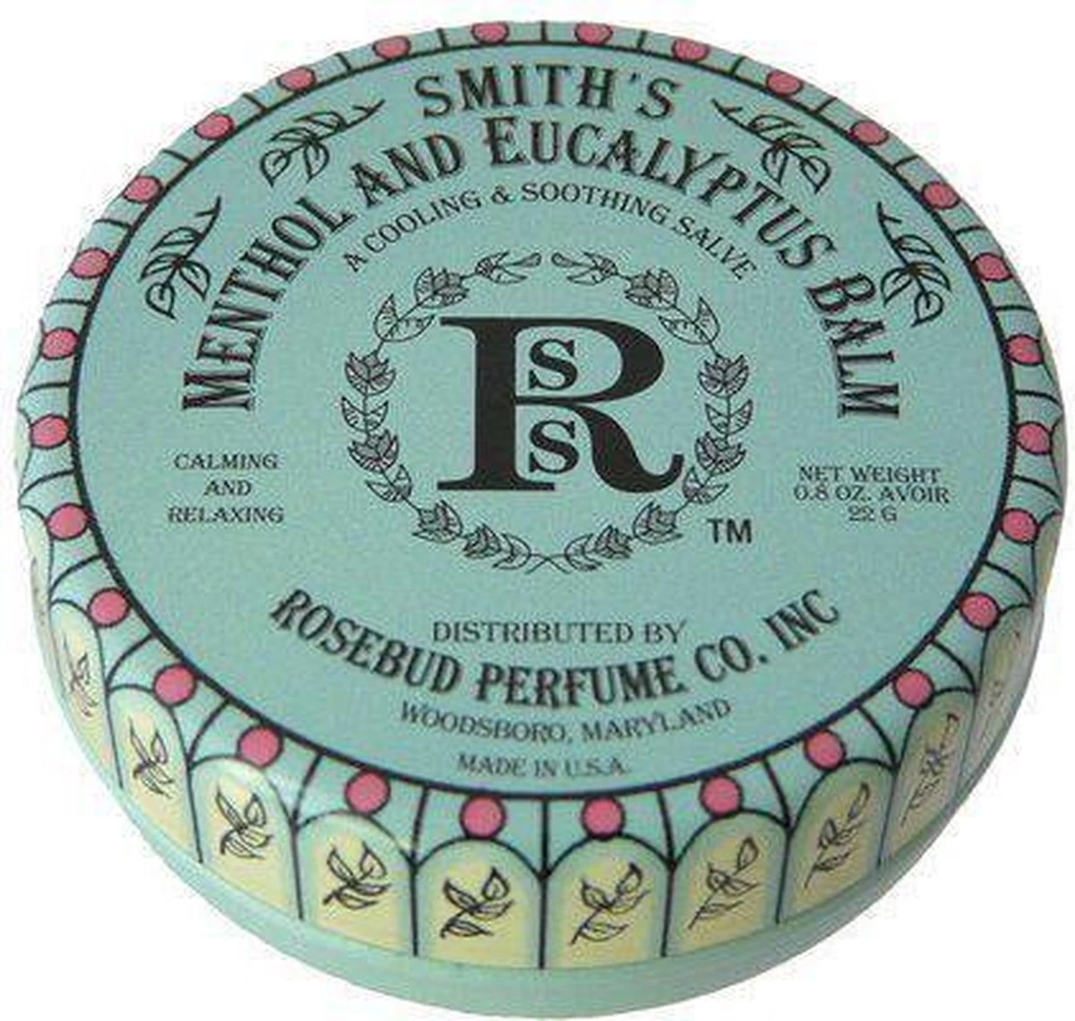 Rosebud Salve Menthol & Eucalyptus - 22 Gram - Lippenbalsem 4 Rosebud Salve Menthol & Eucalyptus - 22 Gram - Lippenbalsem - Afbeelding 2