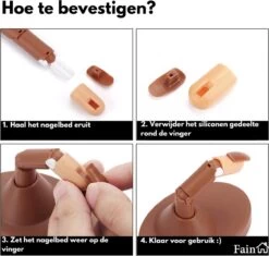 Oefenhand Voor Nagels – Nail Trainer Vinger – All-in-1 Set – Incl. 80 Kunstnagels – Nail Art – Nagel Set – Nail Trainer Hand -Mooi Leven 1200x1141 8