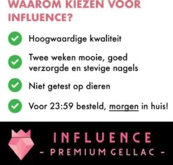 #NIGHTCATEYESERIE - Influence Gellac - Blauwe Gellak - Gellak Blauw UV - Gel Nagellak - Basecoat - Topcoat - Topcoatmat - No Wipe - Startersset - Kado Vrouw - Valentijns Cadeau - Kado Voor Haar - 4 X 10 Ml - Magneet -Mooi Leven 1200x1143 12