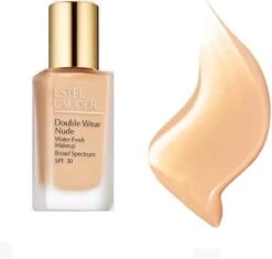 Estee Lauder - Double Wear Nude Water Fresh Makeup Spf30 Lightweight Foundation 1W1 Bone 30Ml -Mooi Leven 1200x1144