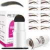 ProductPlanet Premium Wenkbrauw Stempel - Wenkbrauw Sjabloon - Wenkbrauwstempel - Brow Stamp - 10 Sjablonen - Borsteltje - Herbruikbaar - Waterdicht - Cadeau Voor Haar - Zwart -Mooi Leven 1200x1152 9
