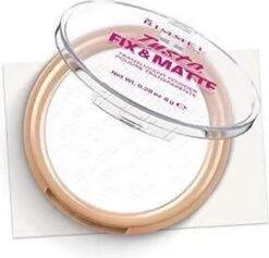 Rimmel London Insta Fix & Matte Make-uppoeder - 01 Clear 39 Rimmel London Insta Fix & Matte Make-uppoeder - 01 Clear -Mooi Leven 1200x1153