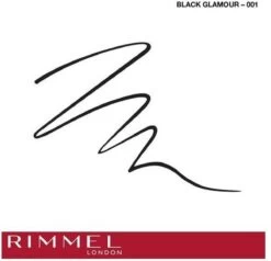 Rimmel London Glam'Eyes Professional Liquid Eyeliner - 001 Black Glamour -Mooi Leven 1200x1154 4
