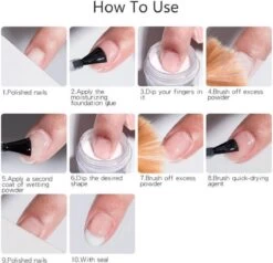 Navulset Flesjes Dippoeder Dipping Powder Activator Basecoat Topcoat Brush Saver Dippn -Mooi Leven 1200x1156 8