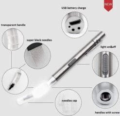 Microblading Pen Met Led Verlichting – Microblading Pen – Microblade Houder Met LED Lamp - Wenkbrauw Microblading Pen - Eyebrow Tattoo Pen - 3D- Hoge Kwaliteit – Herbruikbaar. -Mooi Leven 1200x1157 5