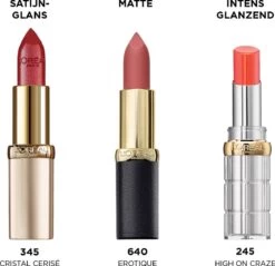 L'Oréal Paris Make-Up Designer Color Riche Matte Addiction - 652 Stone - Lipstick -Mooi Leven 1200x1161