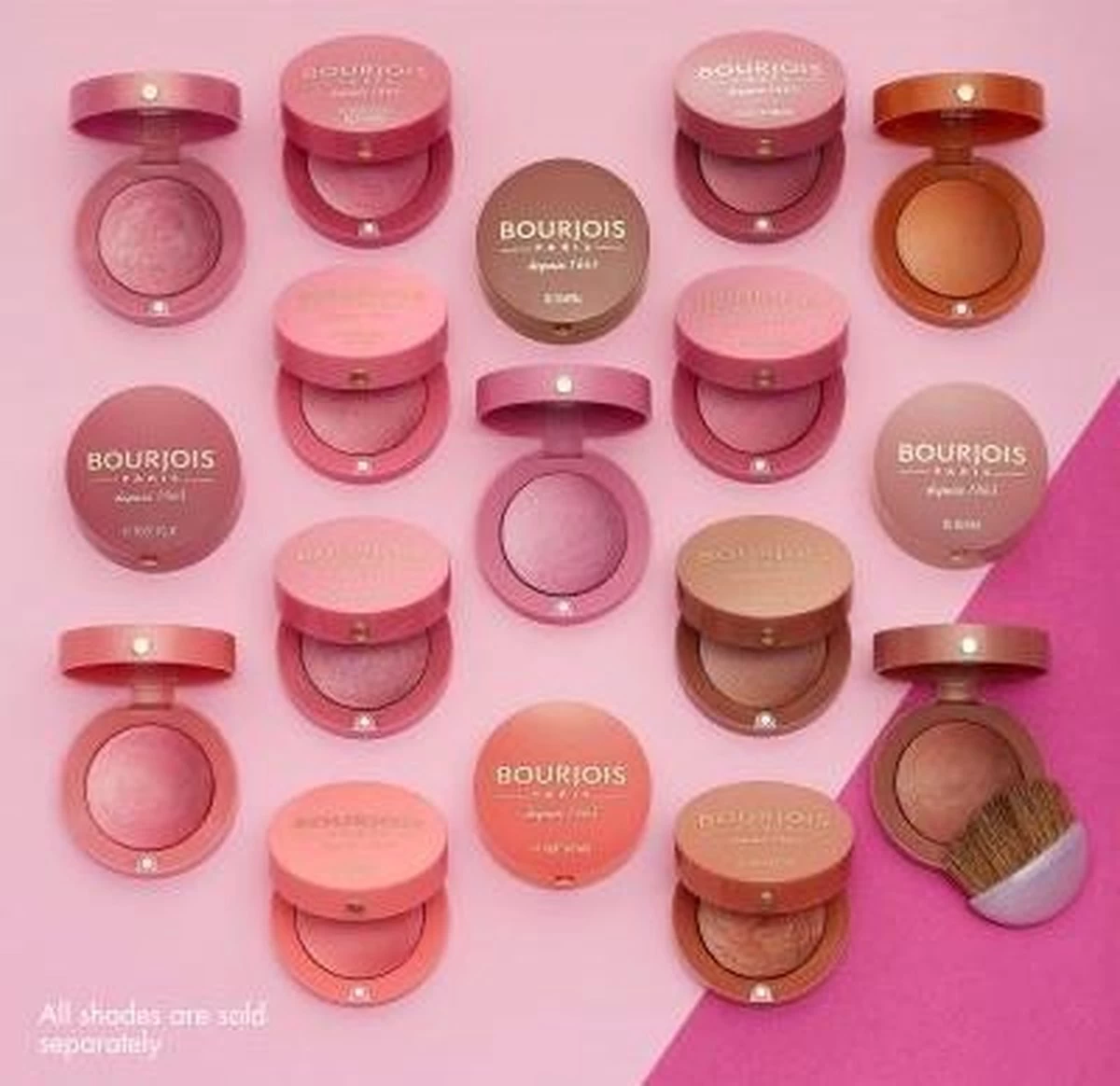 Bourjois Little Rount Pot Blush - 032 Gold 8 Bourjois Little Rount Pot Blush - 032 Gold - Afbeelding 6