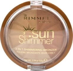 Rimmel London Rimmel - SunShimmer 3 In 1 Shimmering Bronzer Lustrous Powder 9.9 G 1 Gold Princess - -Mooi Leven 1200x1164 9