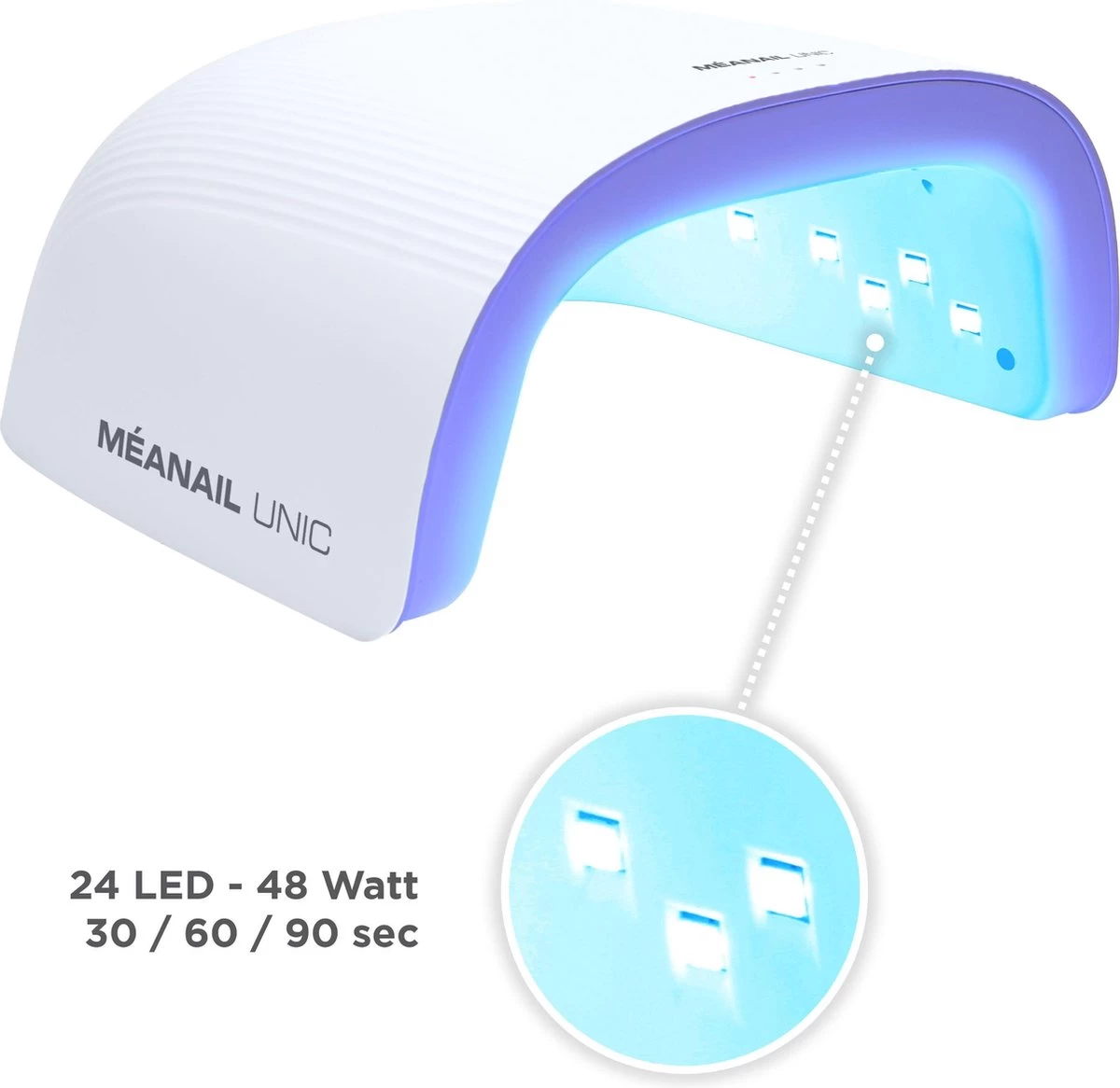 Méanail - Gellak – Led Lamp 48w - Gellak Starterspakket - Gel Nagellak - Basic Nude 9 Méanail - Gellak – Led Lamp 48w - Gellak Starterspakket - Gel Nagellak - Basic Nude - Afbeelding 7