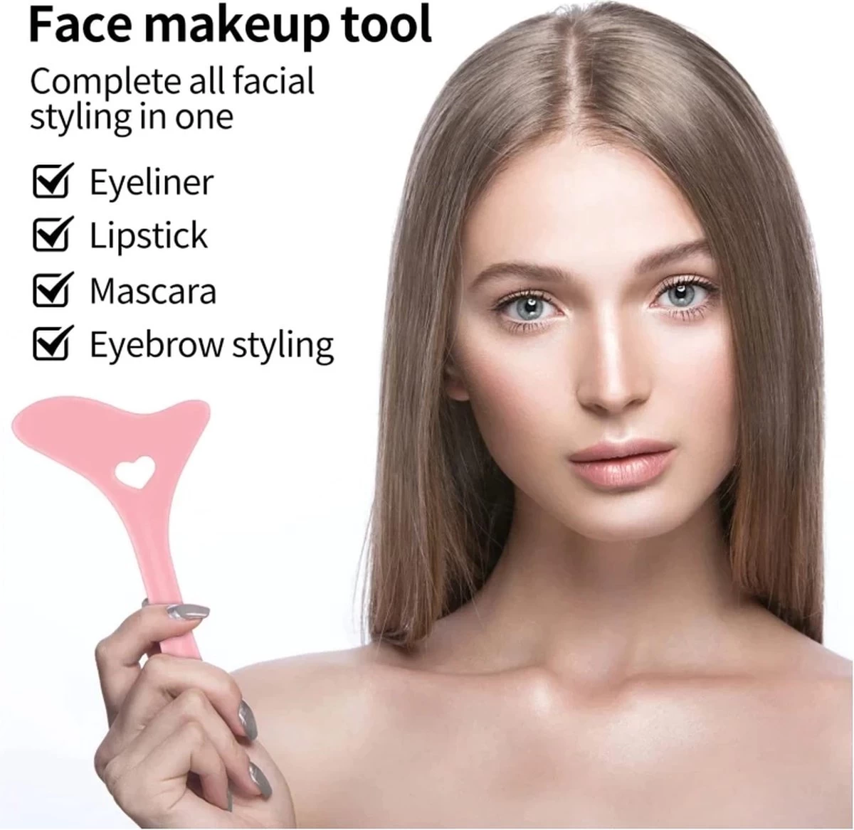 Merkloos Make-up - Eyeliner - Eyeliner Hulp - Applicator - Make-up Kwasten - Eye Liner Tool - Make-up Hulp - Multifunctionele Eyeliner Hulp 7 Merkloos Make-up - Eyeliner - Eyeliner Hulp - Applicator - Make-up Kwasten - Eye Liner Tool - Make-up Hulp - Multifunctionele Eyeliner Hulp - Afbeelding 5