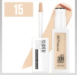 Maybelline SuperStay 30H Active Wear Concealer - 15 Light -Mooi Leven 1200x1168