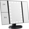 Spiegel Met LED Verlichting - Make-upspiegel - Zwart -Mooi Leven 1200x1177 4