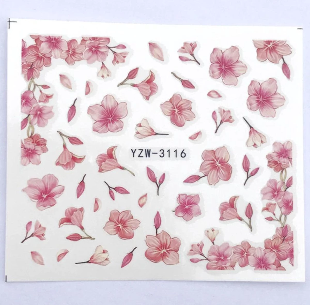 Hiden | Nagelstickers Cherry Blossoms - Nail Art - Decoraties - Water Transfer Nagelstickers - Beauty & Make-up | 29 Stickers 4 Hiden | Nagelstickers Cherry Blossoms - Nail Art - Decoraties - Water Transfer Nagelstickers - Beauty & Make-up | 29 Stickers - Afbeelding 2