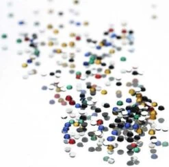 Nail Art Voordeel Set Rhinestones Zilver + Diverse Kleuren - 1200 Stuks - Strass Nagel Steentjes / Nagel Diamantjes / Nail Art -Mooi Leven 1200x1179 15