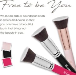 Foundation Borstel Roze - Lamora - Make-Up Kwast -Mooi Leven 1200x1180 10