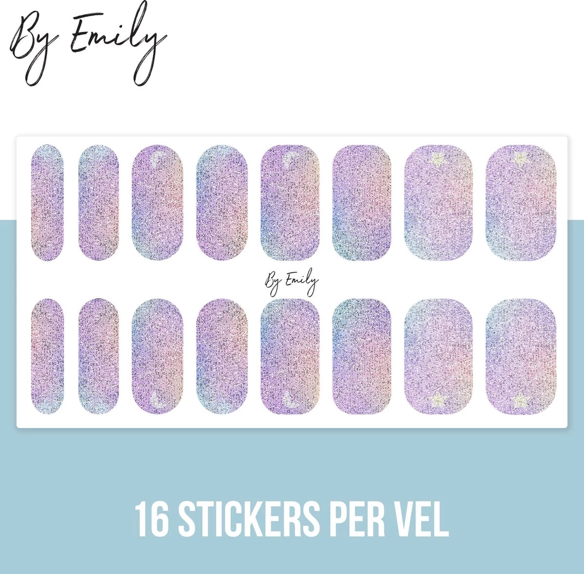 By Emily - Nagel Wrap - | Galaxy Dream | 16 Stickers | Nail Wrap | Nail Art | Trendy | Design | Nagellakvrij | Eenvoudig | Nagel Wrap | Nagel Stickers | Folie | Zelfklevend | Sjablonen 5 By Emily - Nagel Wrap - | Galaxy Dream | 16 Stickers | Nail Wrap | Nail Art | Trendy | Design | Nagellakvrij | Eenvoudig | Nagel Wrap | Nagel Stickers | Folie | Zelfklevend | Sjablonen - Afbeelding 3