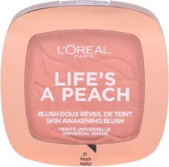 L’Oréal Paris Make-Up Designer Wake Up & Glow Blush - 01 Life's A Peach - Blush -Mooi Leven 1200x1180 6