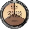 NYX Professional Makeup 3 Steps To Sculpt Face Sculpting Palette - Light 3STS02 - Highlighter En Contouring Make-up - 15 Gr 1 NYX Professional Makeup 3 Steps To Sculpt Face Sculpting Palette - Light 3STS02 - Highlighter En Contouring Make-up - 15 Gr -Mooi Leven 1200x1181 1