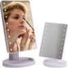 Verlichte Make-up Spiegel 180° Draaibaar 16 Ingebouwde LED Lampjes - Wit -Mooi Leven 1200x1182 13