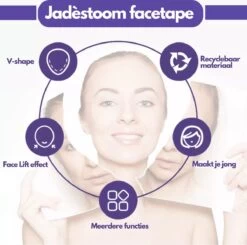 Face Lift Tape - Licht Haar - Facelift Zonder Chirurgie - Instant Eyes, Face And Neck Lift - Blond/wit/licht Haar - 40 Stuks - Transparent -Mooi Leven 1200x1188 19