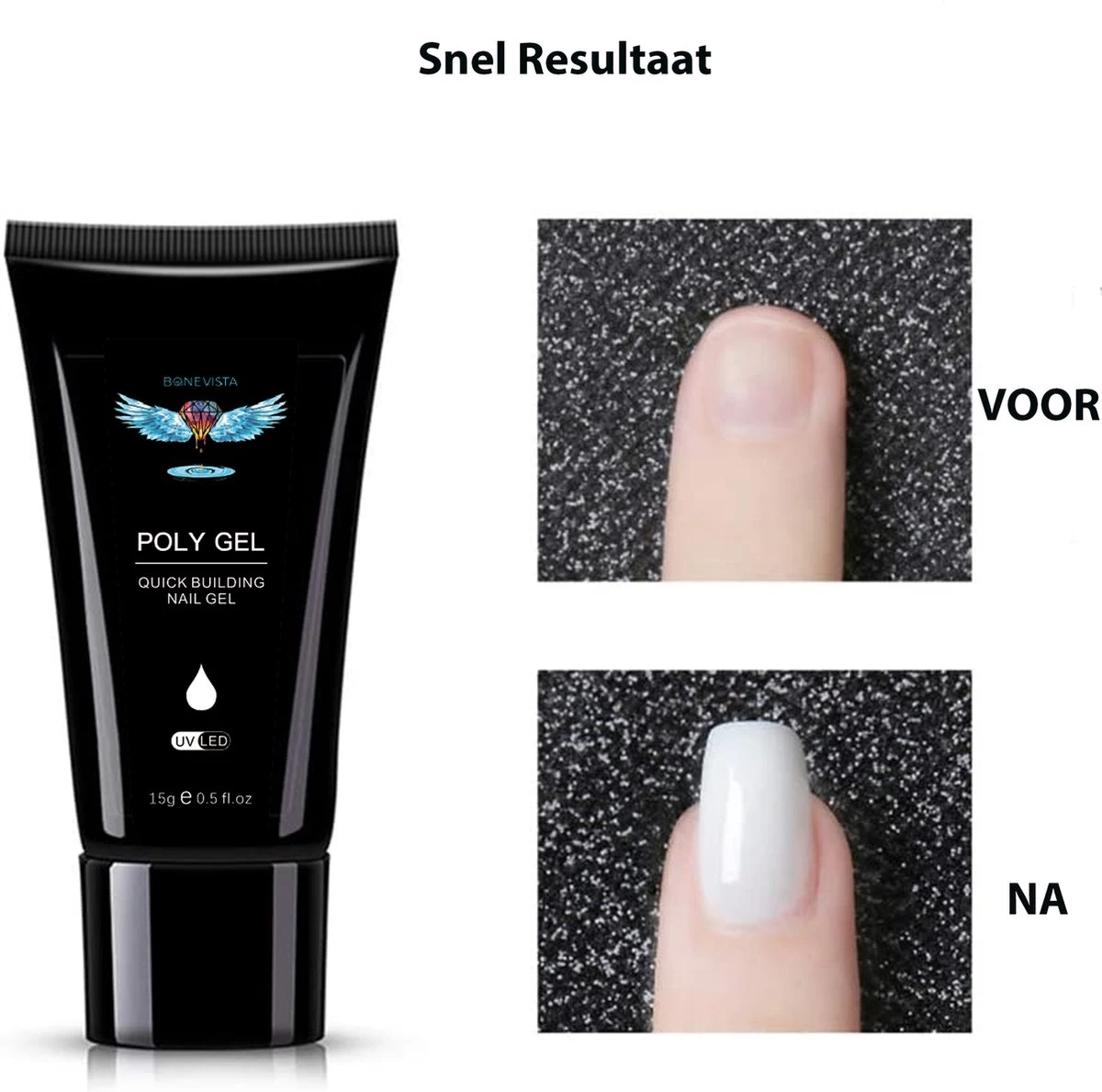 Gelnagels Set MEGA PACK + Nagel Vijl | Gellak Starterspakket | Polygel Kit | Nepnagels | Gellak Set | Nail Art Pakket | UV Gel | Manicure Set | Gel Nagellak Nagel Decoratie | UV Lamp | Starterspakket | Nail Care | Nagelstad 10 Gelnagels Set MEGA PACK + Nagel Vijl | Gellak Starterspakket | Polygel Kit | Nepnagels | Gellak Set | Nail Art Pakket | UV Gel | Manicure Set | Gel Nagellak Nagel Decoratie | UV Lamp | Starterspakket | Nail Care | Nagelstad - Afbeelding 8