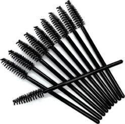 Knaak Wegwerp Wimper En Wenkbrauw Borsteltjes - Eyelash Extensions Brushes - 50 Stuks - Zwart -Mooi Leven 1200x1191 14