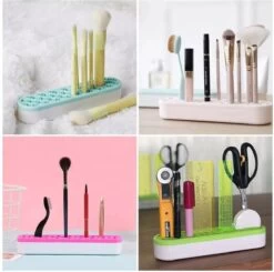 Make Up Organizer - Roze - Make Up Holder - Kwasten Organizer - Make Up Houder - Nagellak/Lipstick Organizer - Lippenstift Houder - Siliconen -Mooi Leven 1200x1191 15