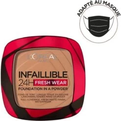 L’Oréal Paris Infaillible 24h Fresh Wear Powder Foundation - 220 Sand 30 L’Oréal Paris Infaillible 24h Fresh Wear Powder Foundation - 220 Sand -Mooi Leven 1200x1193
