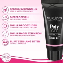 Murley’s Polygel Kit 3x 30ml Acryl Gellak - Gelnagels - Gel Polish Kunstnagels - Gelnagellak - Perfect Gelakte Nagels -Mooi Leven 1200x1194 22