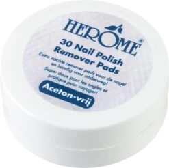 Herome Nagellakremover Pads - Nagellakverwijderaar Pads - Acetonvrij, Mild Reinigend En Droogt Niet Uit - Handig Voor Onderweg Travelsize- 30 Pads -Mooi Leven 1200x1195 29