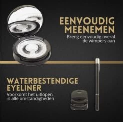 Magnetische Wimpers - 3 Paar - Luxe Set Inc. Eyeliner, Mascara, Kruller -Mooi Leven 1200x1196 11