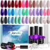 Merkloos Polygel Set - 20 Kleuren - UV Nagels Set - Polygel Starter Set - Helder Rood Naakt - Nagelverlenging Gel Kit - Voor DIY Salon Art Nagels -Mooi Leven 1200x1197 45