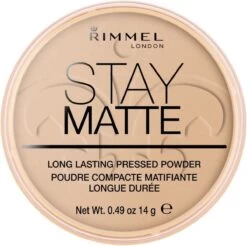 Rimmel London Stay Matte Pressed Powder - 004 Sandstorm - Powder -Mooi Leven 1200x1197 9