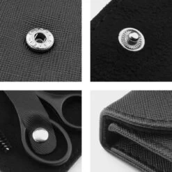 Wenkbrauw Trimmer Set - 8-delig – Met Epileer Pincet, 2x Wenkbrauw Schaartje, 2x Wenkbrauwmesje, Wenkbrauw Borstel, Wenkbrauwpotlood, Spoolie – In Stevige Etui - Zwart -Mooi Leven 1200x1200 1022