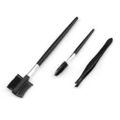 Wenkbrauw Trimmer Set - 8-delig – Met Epileer Pincet, 2x Wenkbrauw Schaartje, 2x Wenkbrauwmesje, Wenkbrauw Borstel, Wenkbrauwpotlood, Spoolie – In Stevige Etui - Zwart -Mooi Leven 1200x1200 1023
