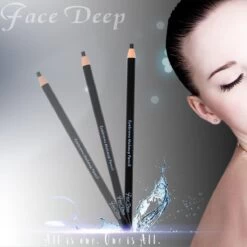 3 Stuks - Voortekenpotlood – PMU – Watervast Wenkbrauw Potlood – Permanente Make-up – PMU Potlood Zwart – Stripbaar Zwart Voortekenpotlood