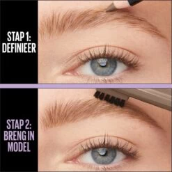 Maybelline New York - Express Brow Shaping Pencil - 05 Deep Brown - Bruin Wenkbrauwpotlood En Borstel -Mooi Leven 1200x1200 1054